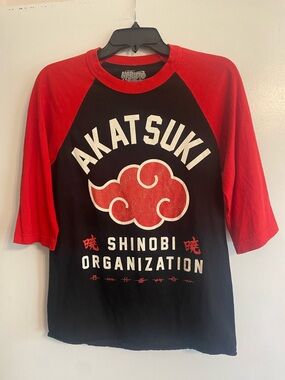 Ripple Junction Naruto Shippuden 3/4 Sleeve Top- Size S (Juniors)